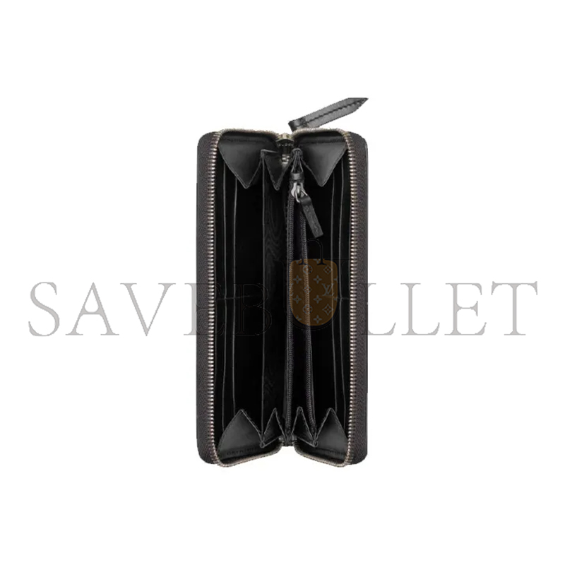 GUCCI GG SUPREME ROUND ZIPPER LONG WALLET 451273 (19*10*2.5cm)
